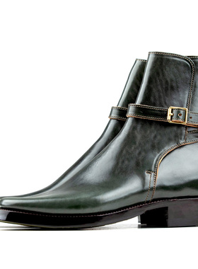 Jodhpur Boots - Petrolio Horsebutt TPR - xbxs®boots factory