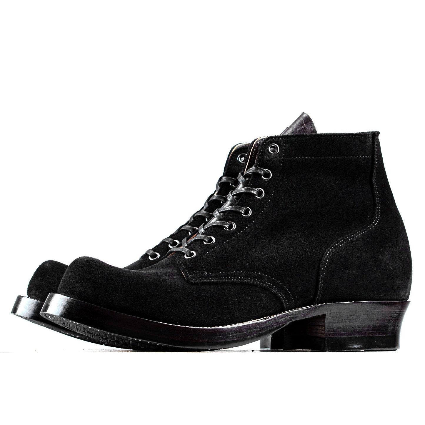 Miner Boots - Black Kudu Reverse - xbxs®boots factory