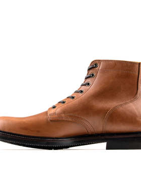 Plain Service Boot - luosjiet®boots - Tan Refresh Waxy