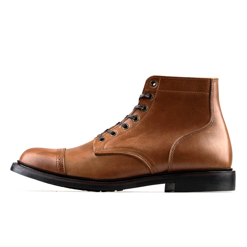 CapToe Service Boot - luosjiet®boots - Tan Refresh_Waxy