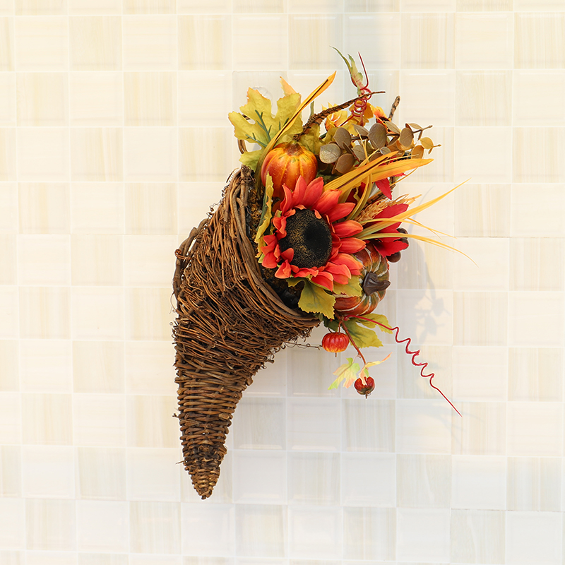 感恩节装饰品酒吧餐厅门挂创意枫叶南瓜牛角壁挂秋色商场店面布置在类目 家居饰品, 壁饰中 - 来自Buy2taobao.com提供专业的淘宝代购服务