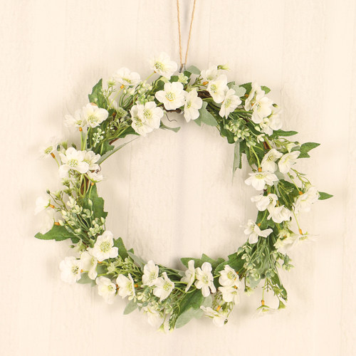 家居客厅壁挂商场花环