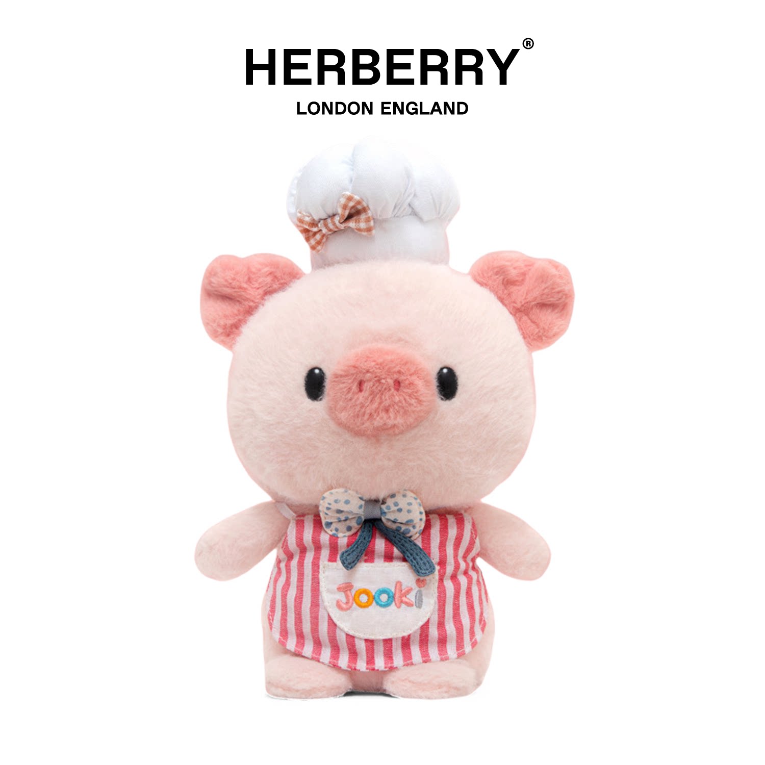 HERBERRY 大厨系列小猪毛绒玩具可爱公仔睡觉抱枕女孩小玩偶
