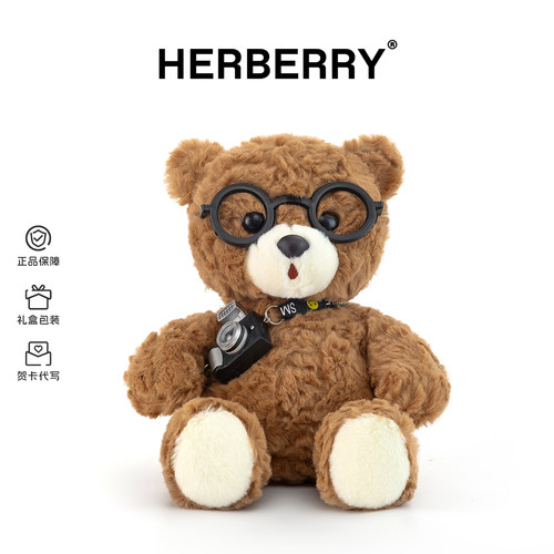 HERBERRY相机巧克力小熊