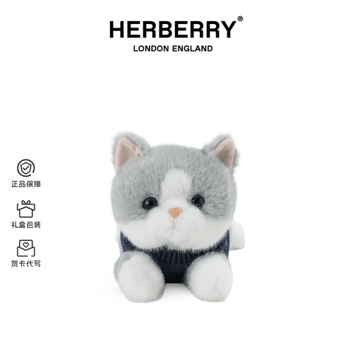 暖暖猫毛绒玩具公仔仿真猫玩偶