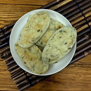 安徽特产葱花年糕团子水磨糯米糍粑粑早餐驴打滚拉丝小吃新鲜现做