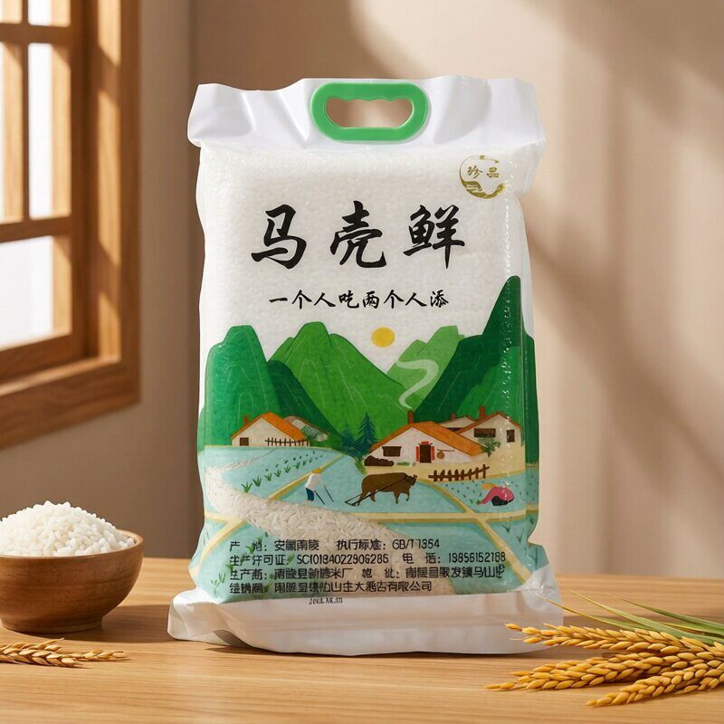 正宗芜湖特产马壳鲜米农家长粒香杂交晚籼米香软不粘蛋炒饭新5kg