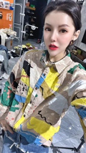 春秋新款女士衬衫棉麻长袖欧货花衬衣高端气质上衣女打底小衫上衣