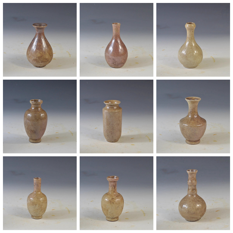 仿古瓷器 复古做旧南宋风格 哥窑开片花瓶 摆件 古董古玩老货收藏