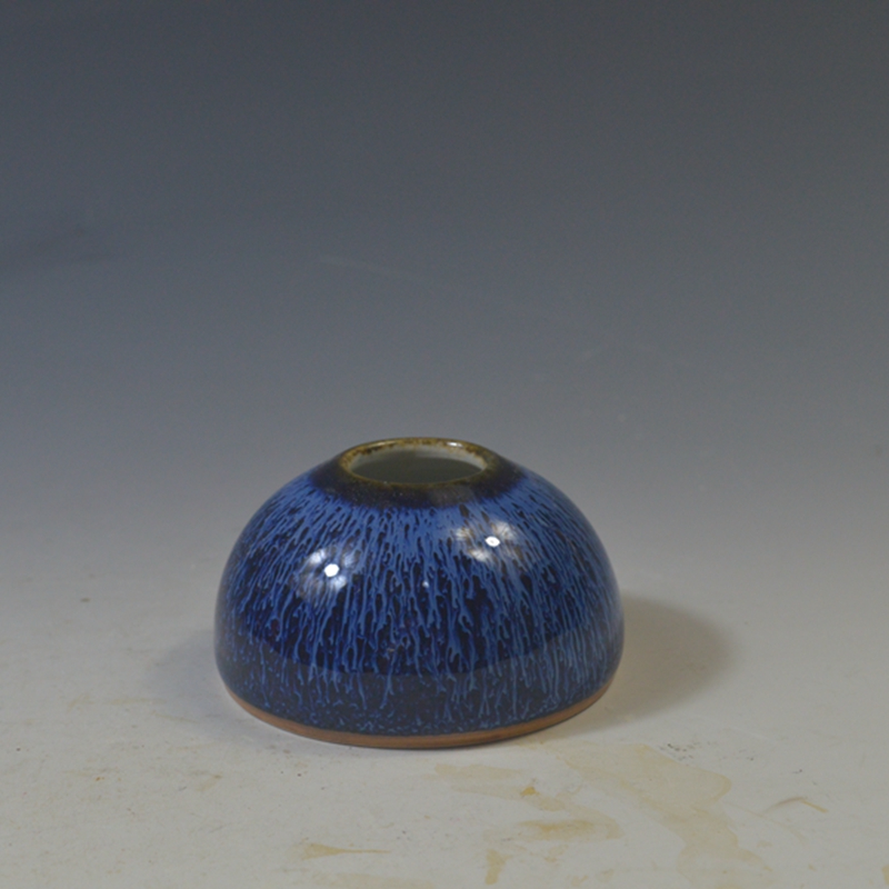 仿古瓷器 复古清乾隆风格 单色釉笔洗 水盂 古董古玩老货旧货收藏