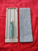 美丽雅滑片免手洗铝板推水平板挤水拖把头杆子布头墩布配件替换头