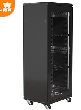 礼嘉 经济款 1.8米37U网络机柜19英寸1800*600*600黑色 LJ-G86137