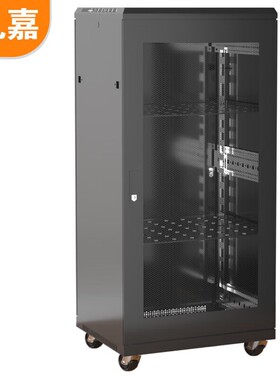 礼嘉 经济款1.6米32U网络机柜19英寸1600*600*1000黑色 LJ-G86332