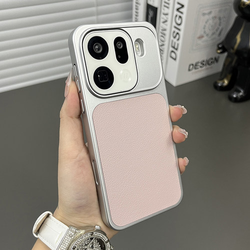 适用oppofindx9pro素皮纹手机壳