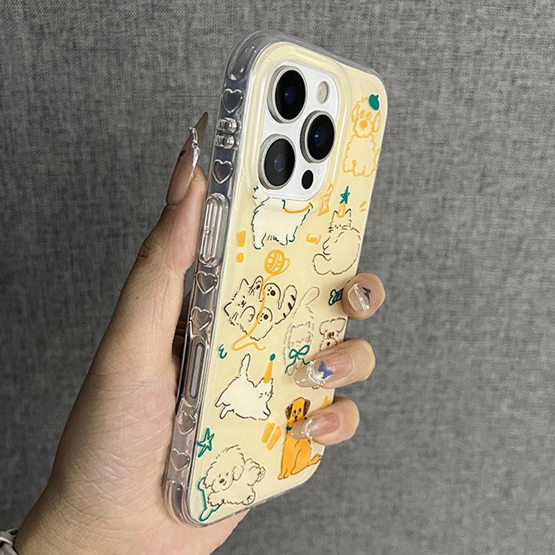 适用iphone16promax猫咪手机壳
