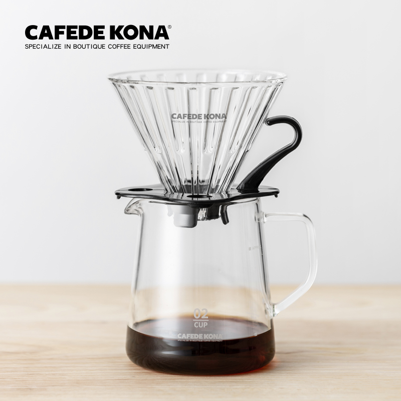 CAFEDEKONA手冲咖啡玻璃滴滤器