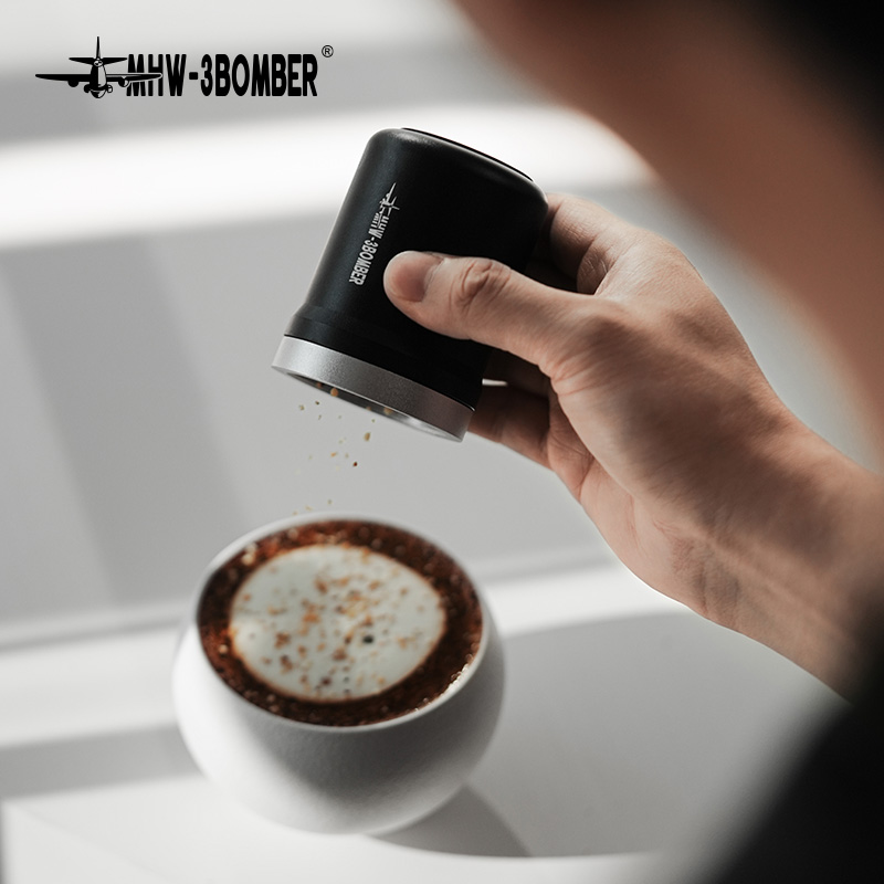 轰炸机Shark咖啡撒粉罐