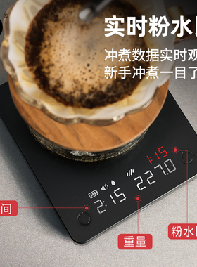 Hero灵智Mini咖啡电子秤手冲器具智能称重秤克称电子称意式咖啡称