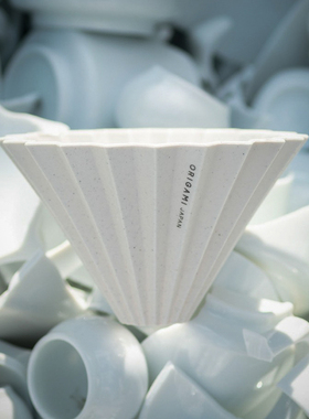 ORIGAMI rework折纸滤杯 环保再生V60陶瓷手冲咖啡滤杯 2025新款