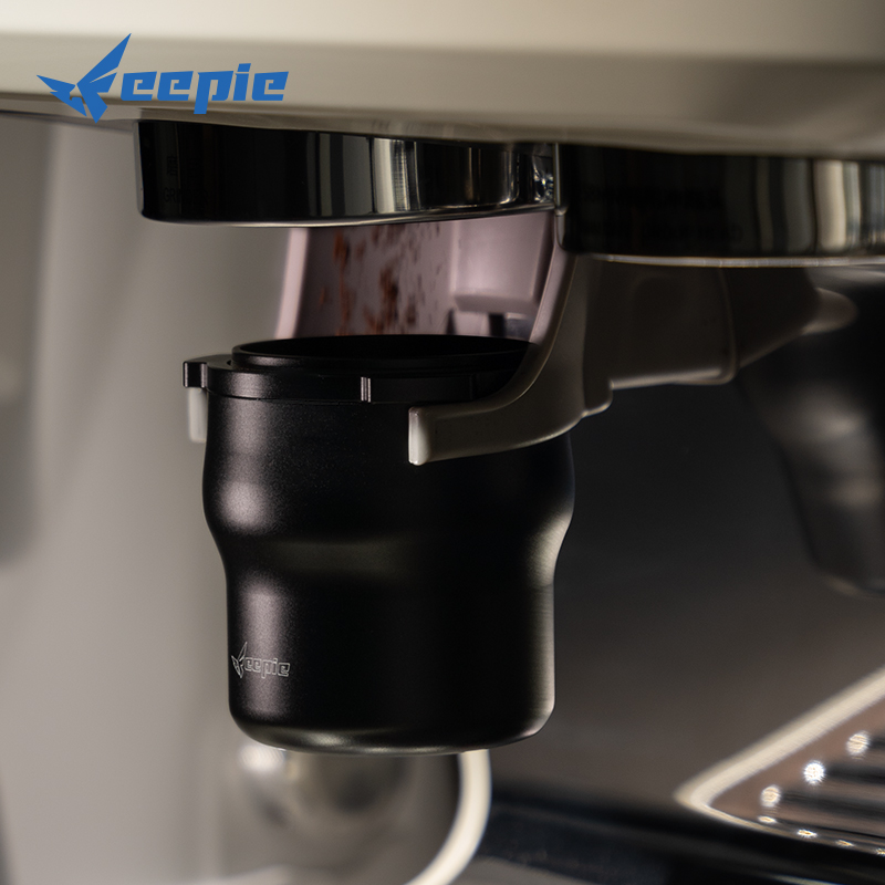 feepie啡派墩墩咖啡接粉杯58三耳防飞粉手柄接粉器量豆称重闻香杯