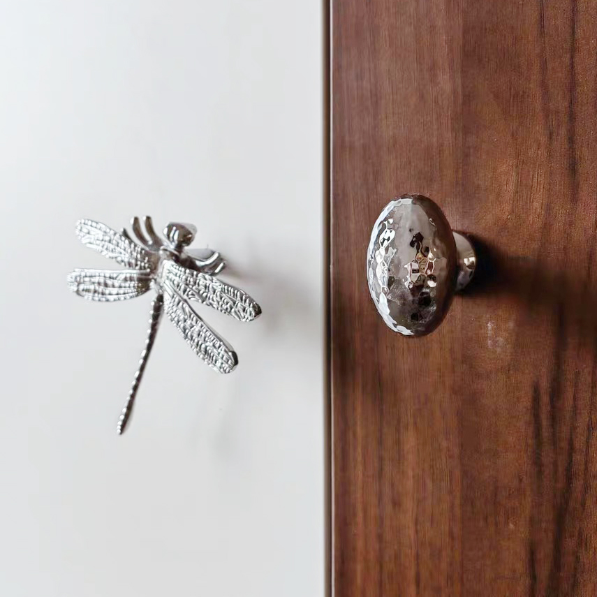 高端实心纯铜锤纹鸽子蛋拉手