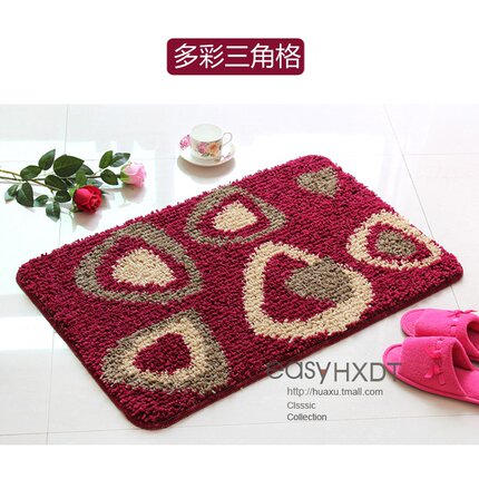 华旭进门地垫入户门垫卧室厨房门厅吸水脚垫卫浴室防滑垫定制地毯