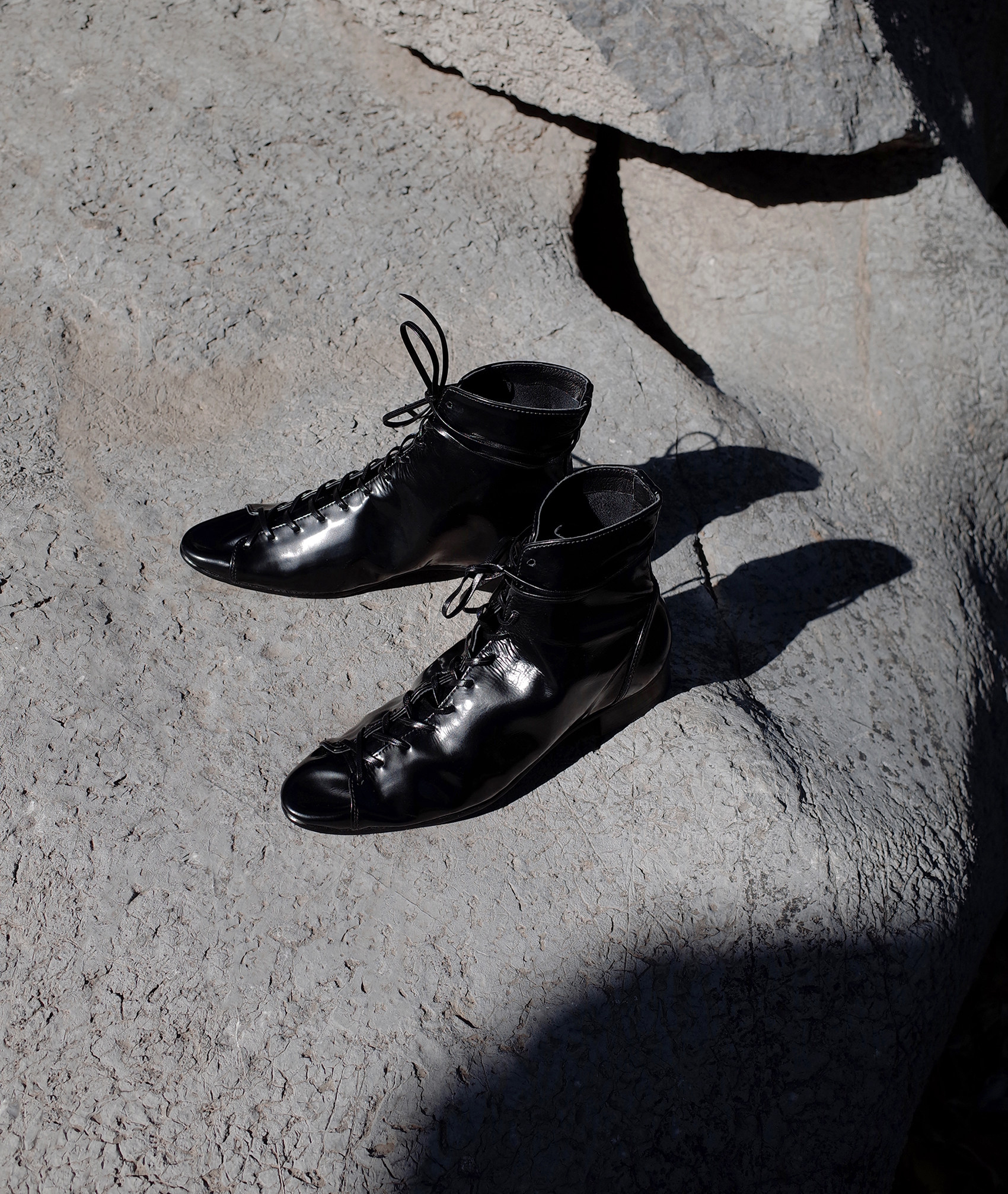 系带短靴中跟homework设计师