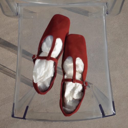 手工制作法式优雅复古玛丽珍鞋