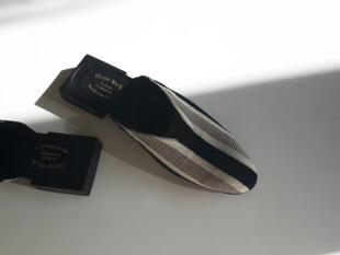 WORK 2way 17ss linen. Mules穆勒 简洁优雅 HOME