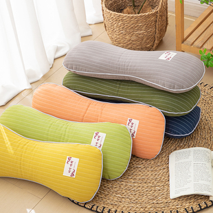 2025新款全荞麦枕颈椎枕艾草骨头枕反弓颈椎保健枕家用枕头可拆洗