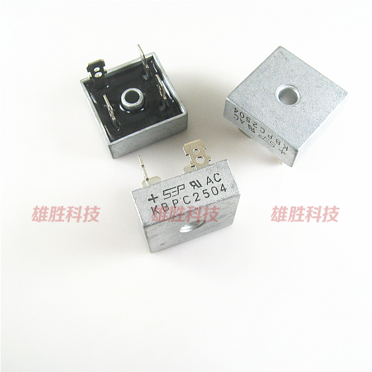 〖全新原装〗整流桥堆 KBPC2504 方桥 25A 400V 4脚 电子元器件