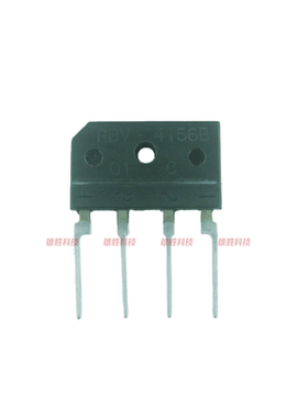 〖全新原装〗RBV-4156B RBV-41568 直插4脚 扁形整流桥堆 4A 60V