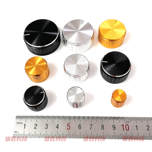 音箱音响音量大小高低调节电位器开关旋钮帽子圆轴梅花柄6MM内孔