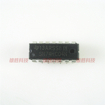 〖全新原装〗SN74HC04N 直插14脚 六反相器IC芯片 集成电路 配件