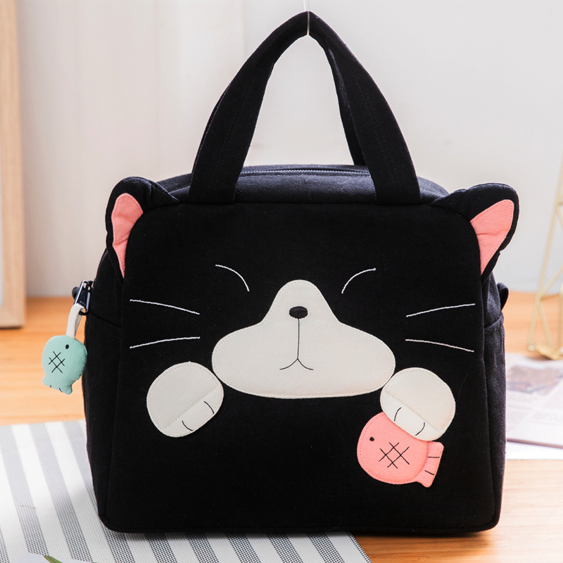 台湾韩版手提包百搭便当袋