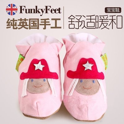 鞋子地板鞋FunkyFeet婴儿学步鞋