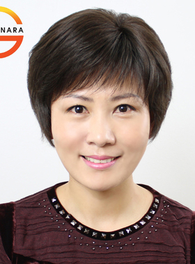 轻薄双递针全手织真发短发假发女送妈妈女士中老年人整顶头套定做