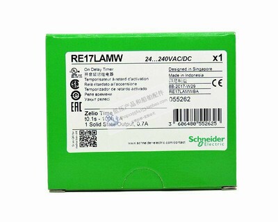 非实价议价议价全新原装正品Zelio系列时间继电器 RE17LAMW 电源