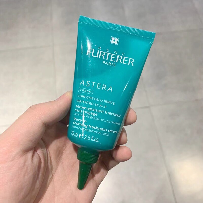 国内柜台RF馥绿德雅舒缓修护精华露75ml修复头皮敏感持久薄荷止痒