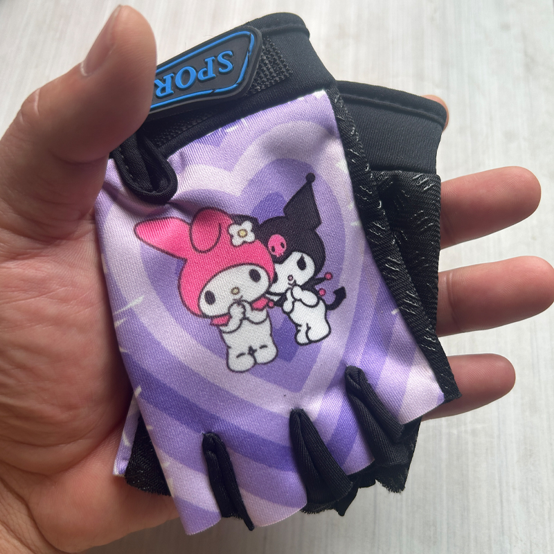 兒童手套露指防滑耐磨速干透氣