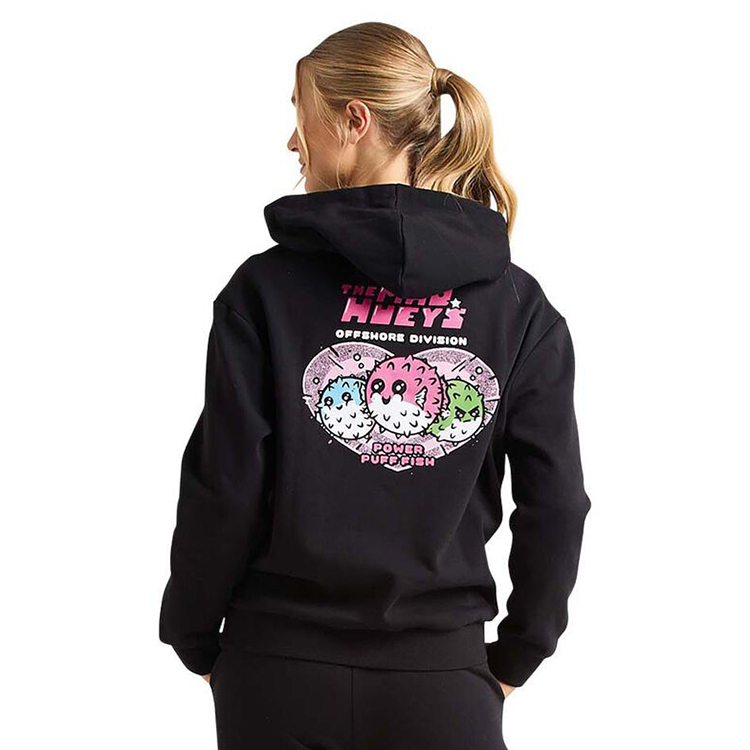 【仅此9件】澳洲出口原单 春装新款 连帽套头加绒纯色卫衣 女