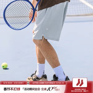 吕小虎美式透气立体反光烫画短裤