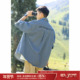 吕小虎青少年牛仔条纹长袖 高级感衬衣翻领外套上衣 新款 衬衫 男春季