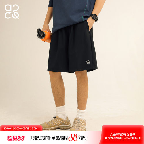 ACTUP美式健身短裤跑步五分裤