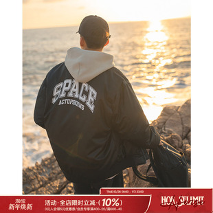 棒球服棉服青少年夹棉飞行夹克 加厚棉衣外套男美式 吕小虎冬季 新款