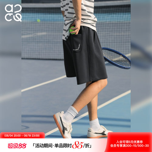 ACTUP美式休闲夏季五分卫裤男