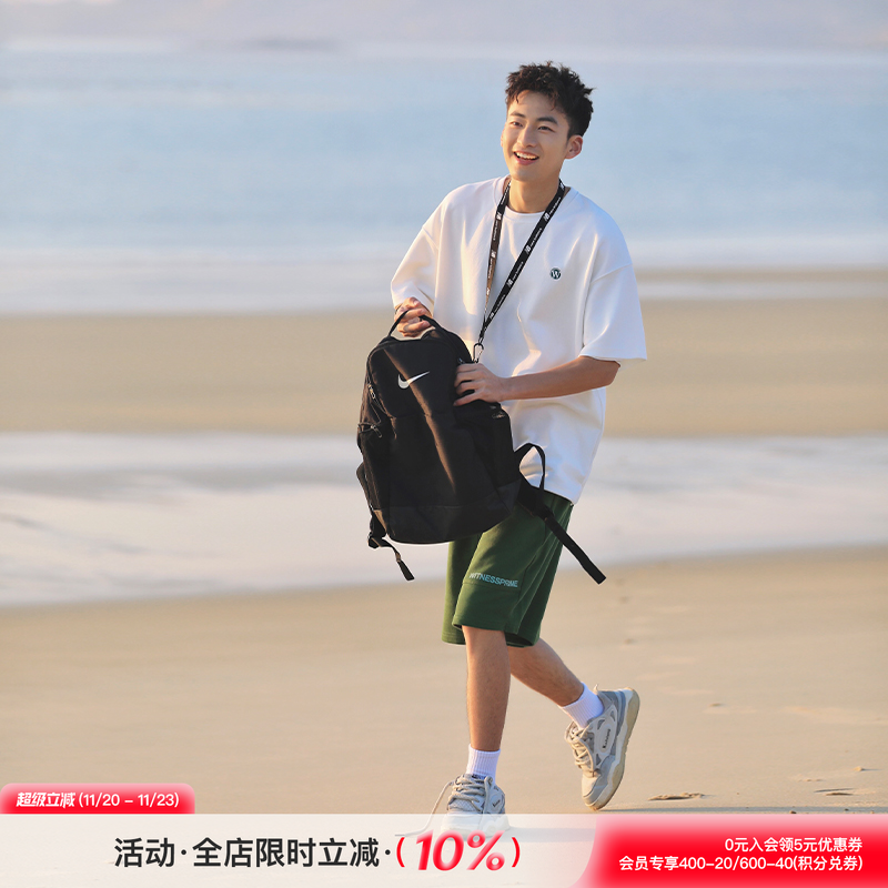 吕小虎短袖开叉刺绣防皱短袖t恤