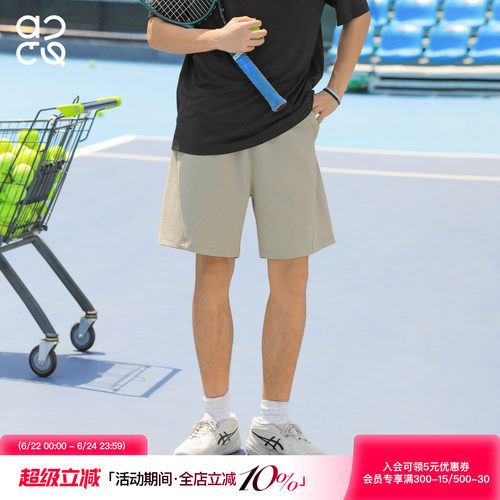 ACTUP350g重磅空气层五分短裤