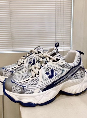 断码37  EOS复古老爹鞋薄款夏季韩版跑鞋N字休闲运动鞋66581