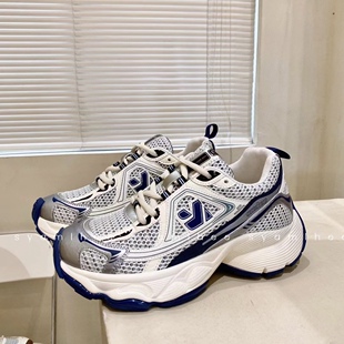 断码37 EOS复古老爹鞋薄款夏季韩版跑鞋N字休闲运动鞋66581